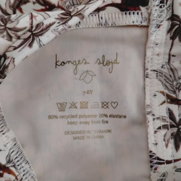 Konges Sløjd Dinosaur Rashguard Swim Top - Picture 6 of 6